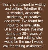 testimonial for elements writing
